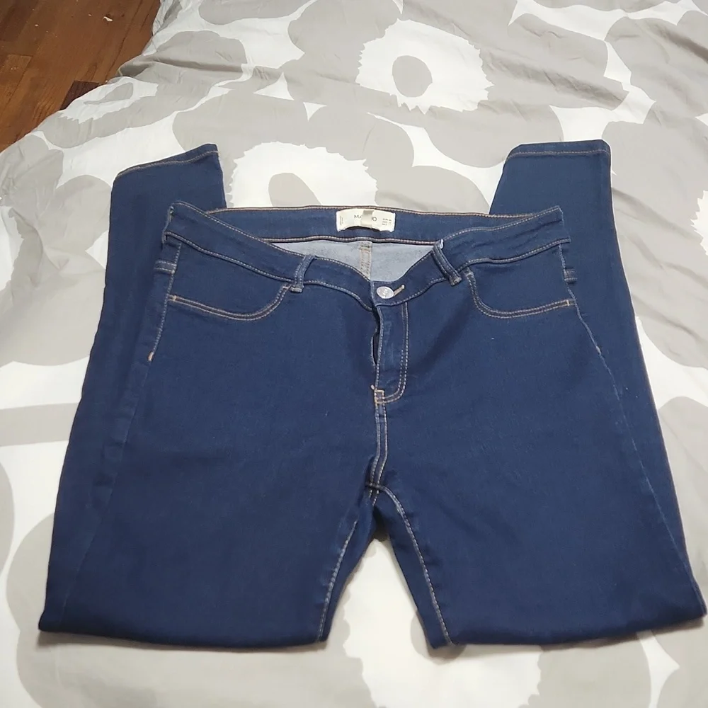 Mango Jane Skinny Jeans EUC European sz 12 - Picture 6 of 6